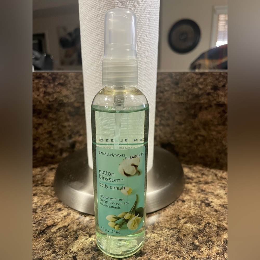 Bath & Body Works Cotton Blossom Body Mist splash Travel Size
